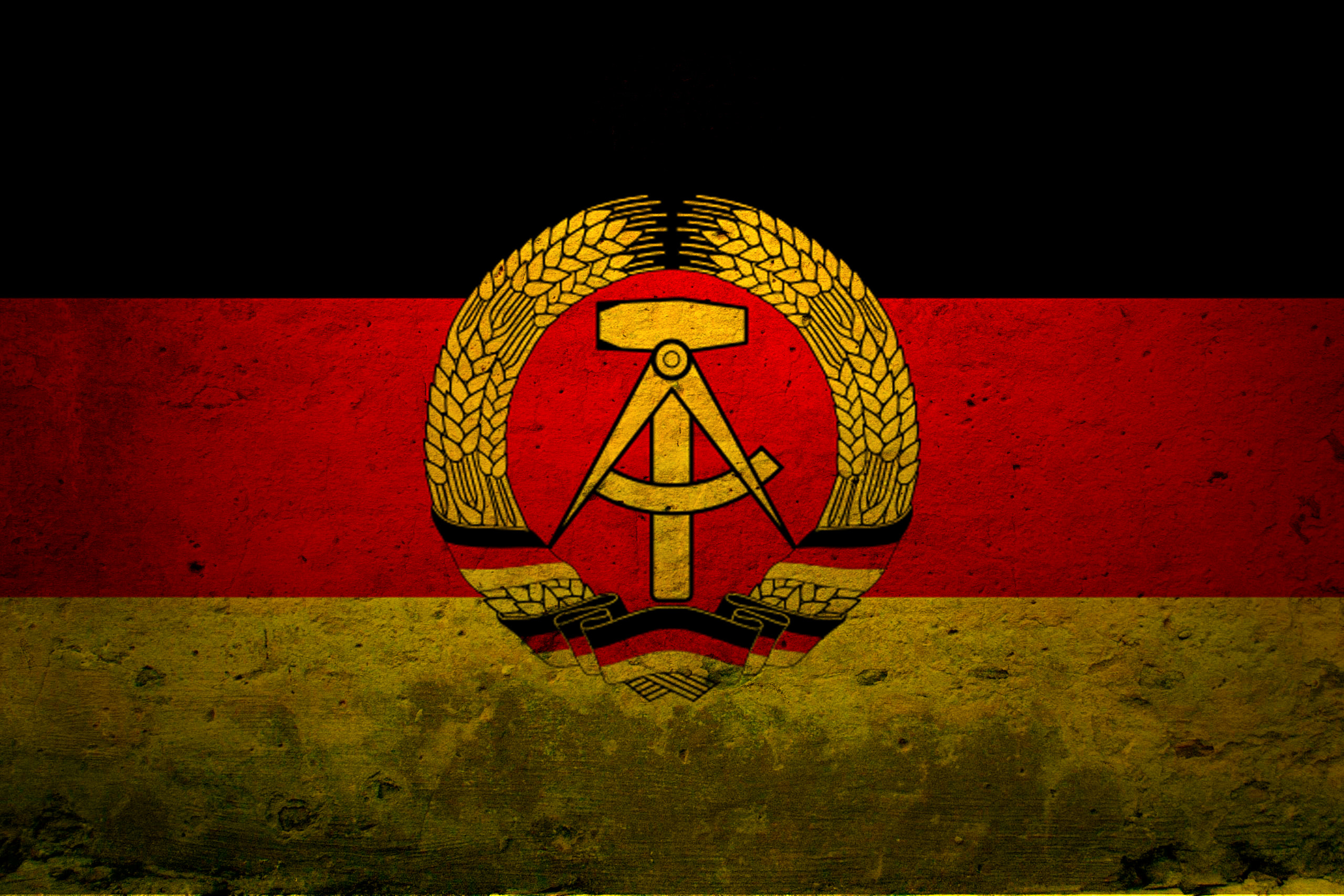 Germany Democratic Republic Flag Backgrounds For Presentation Ppt Backgrounds Templates 2560x1707