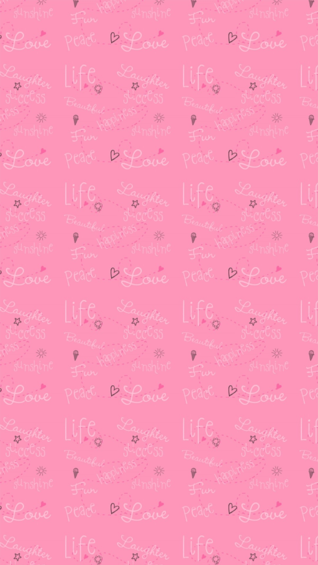 Cute Love Background Pattern Design For Iphone Plus 1080x1920