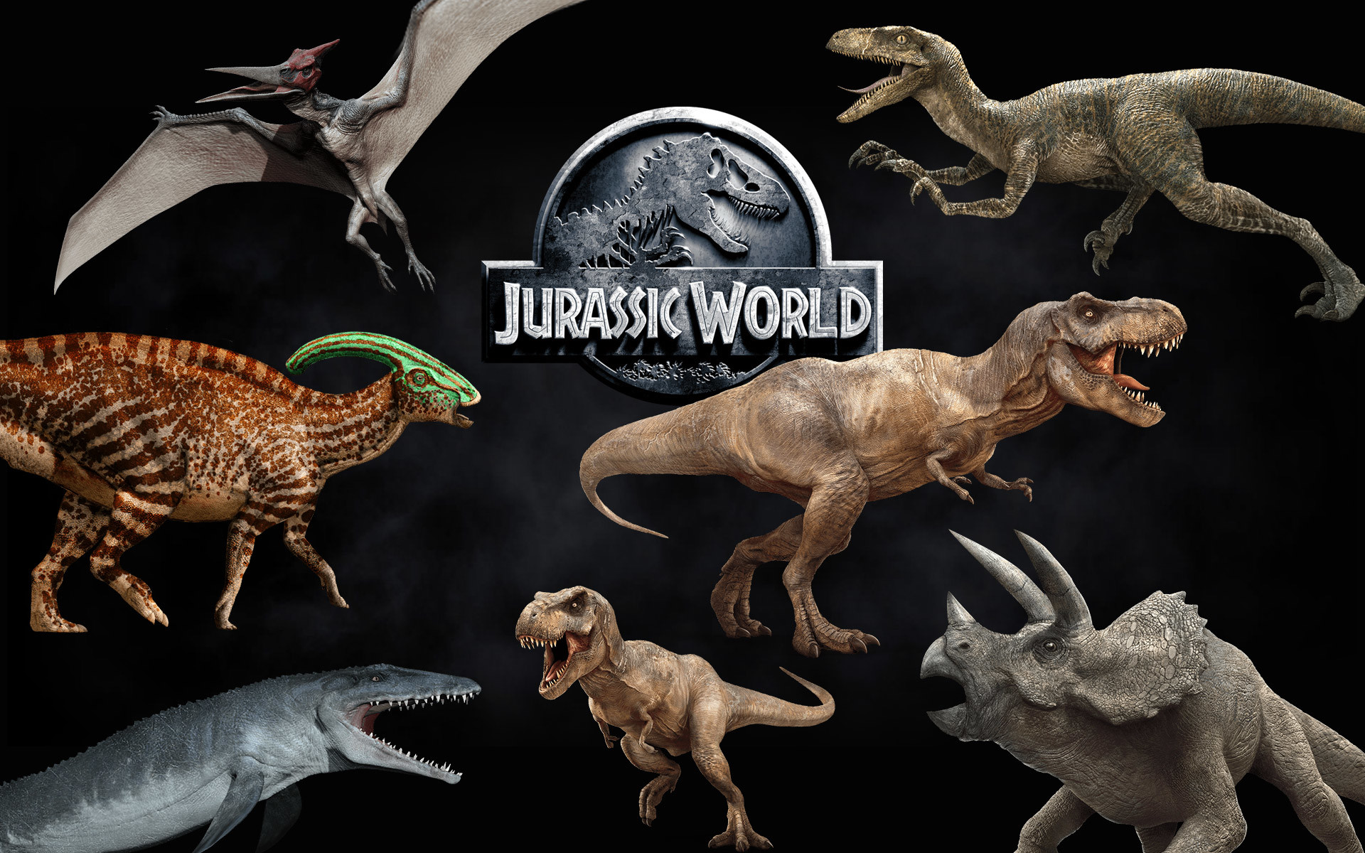 Jurrasic World Dinosaurs Wallpaper Hd 1920x1200