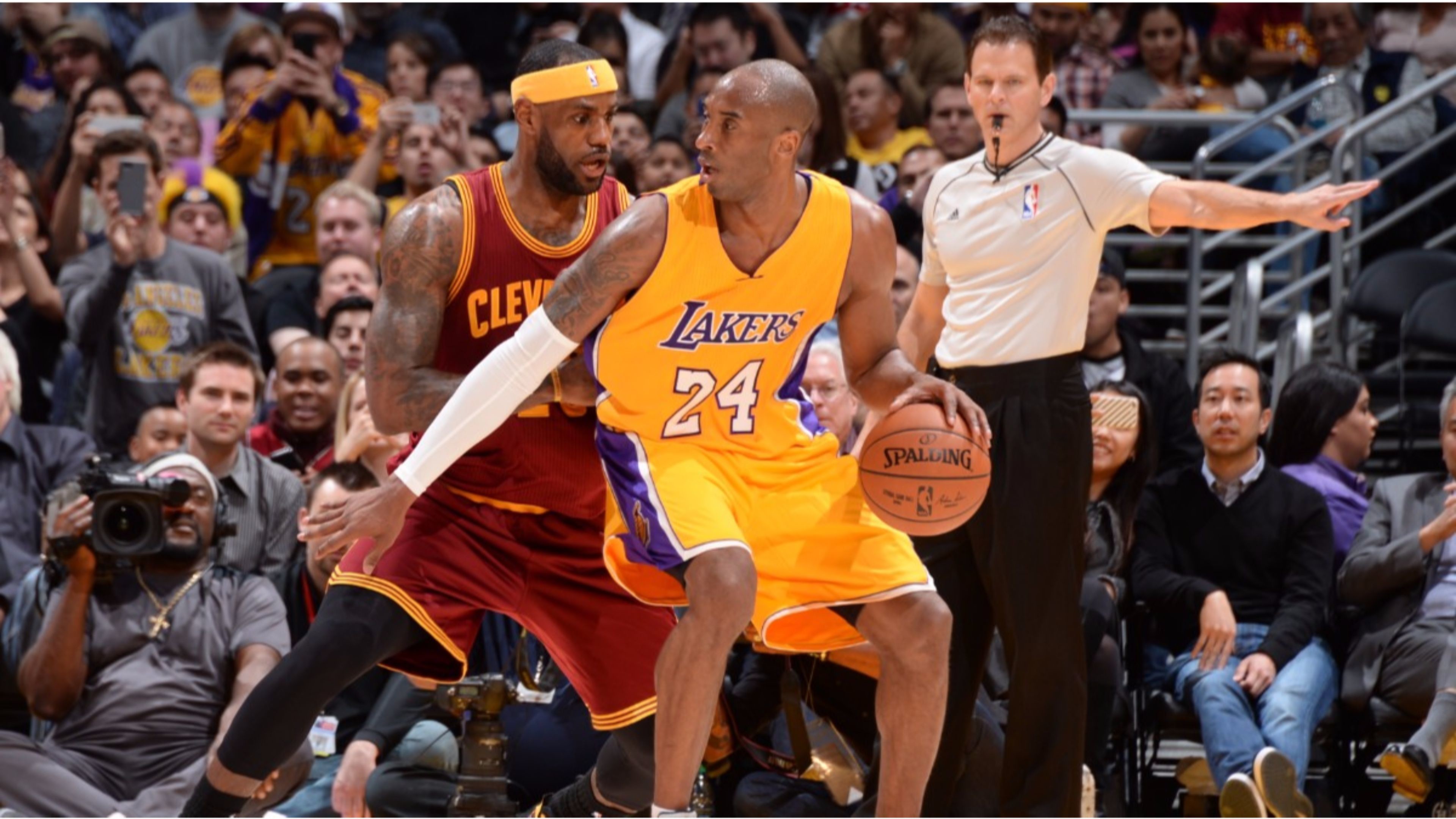 Lebron James Vs La Lakers Kobe Bryant 4k Wallpaper 3840x2160