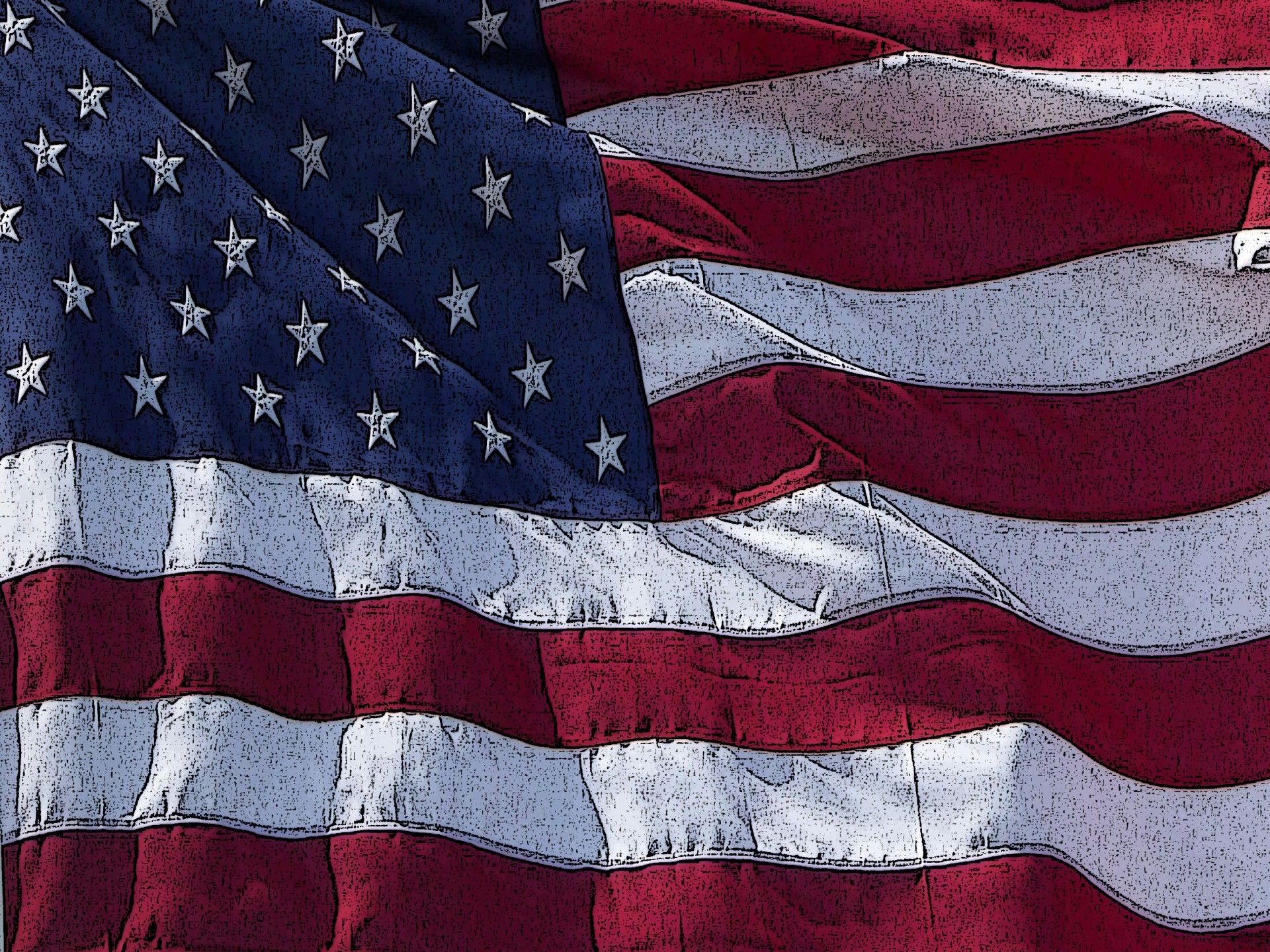 American Flag Background 1920x1440