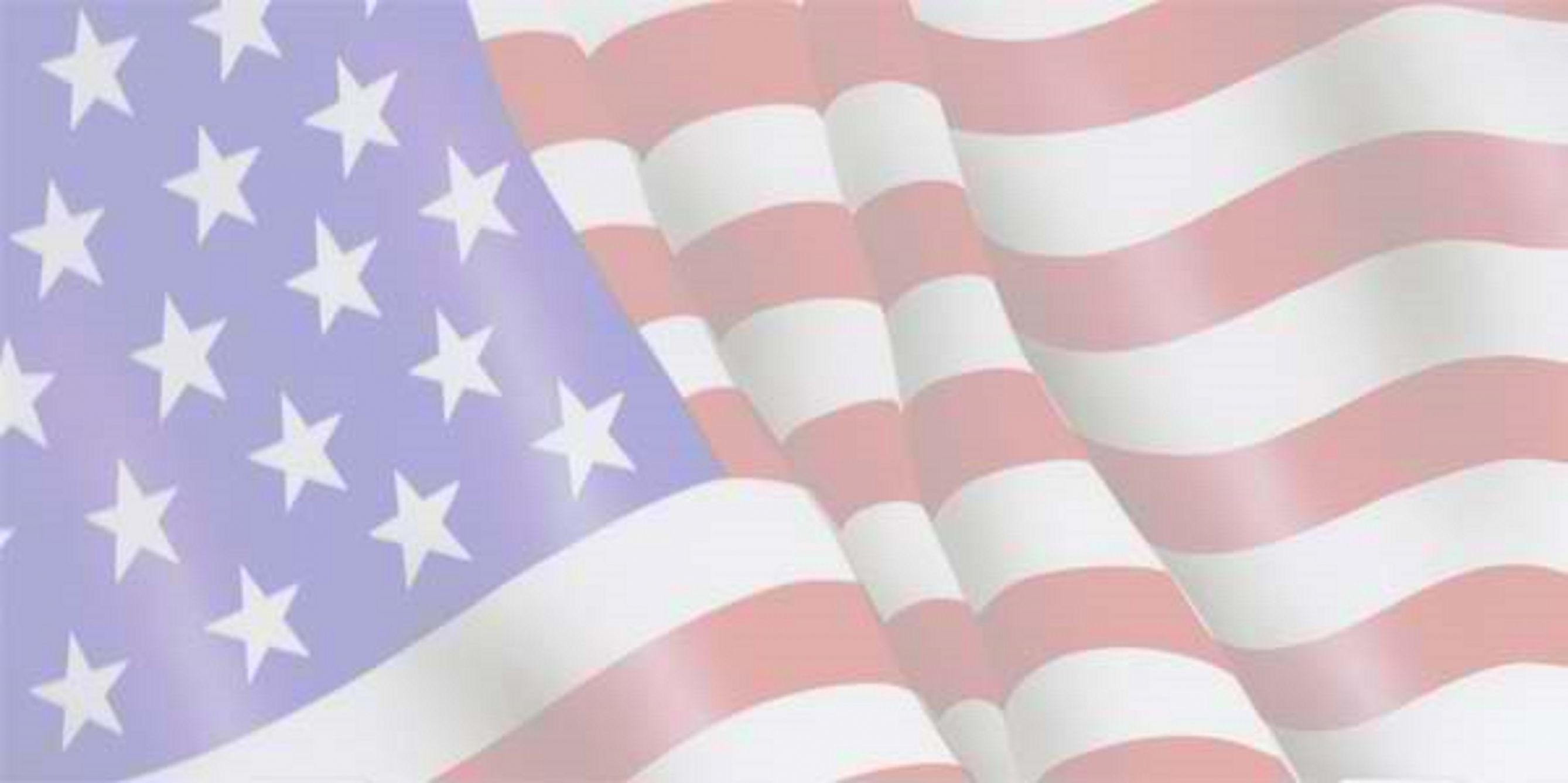 High Quality Faded American Flag Blank Meme Template 2677x1338