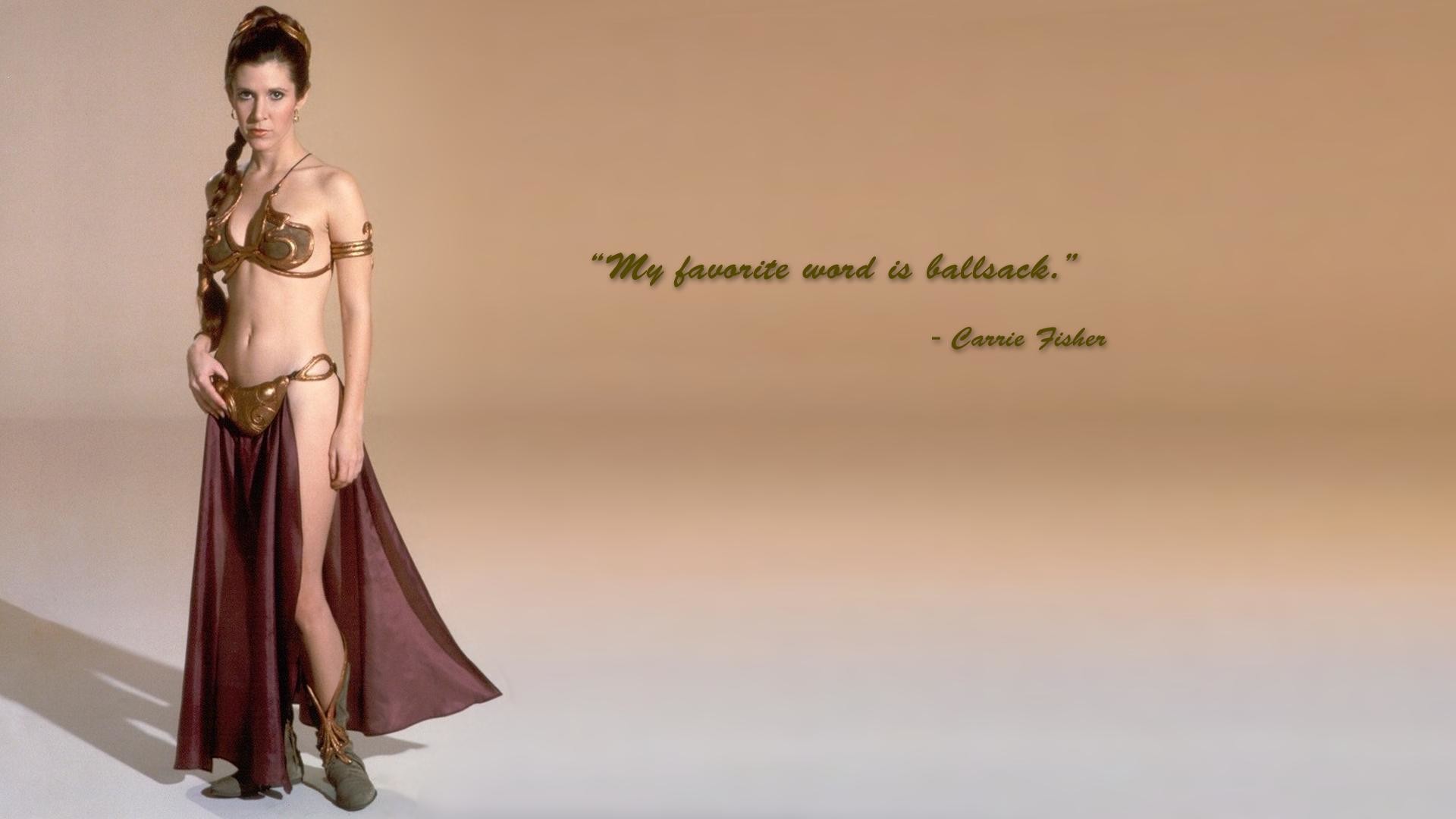 This Subreddit Needs More Authentic Quotes Carrie Fisher Ladies And Gentlemen 1920x1080