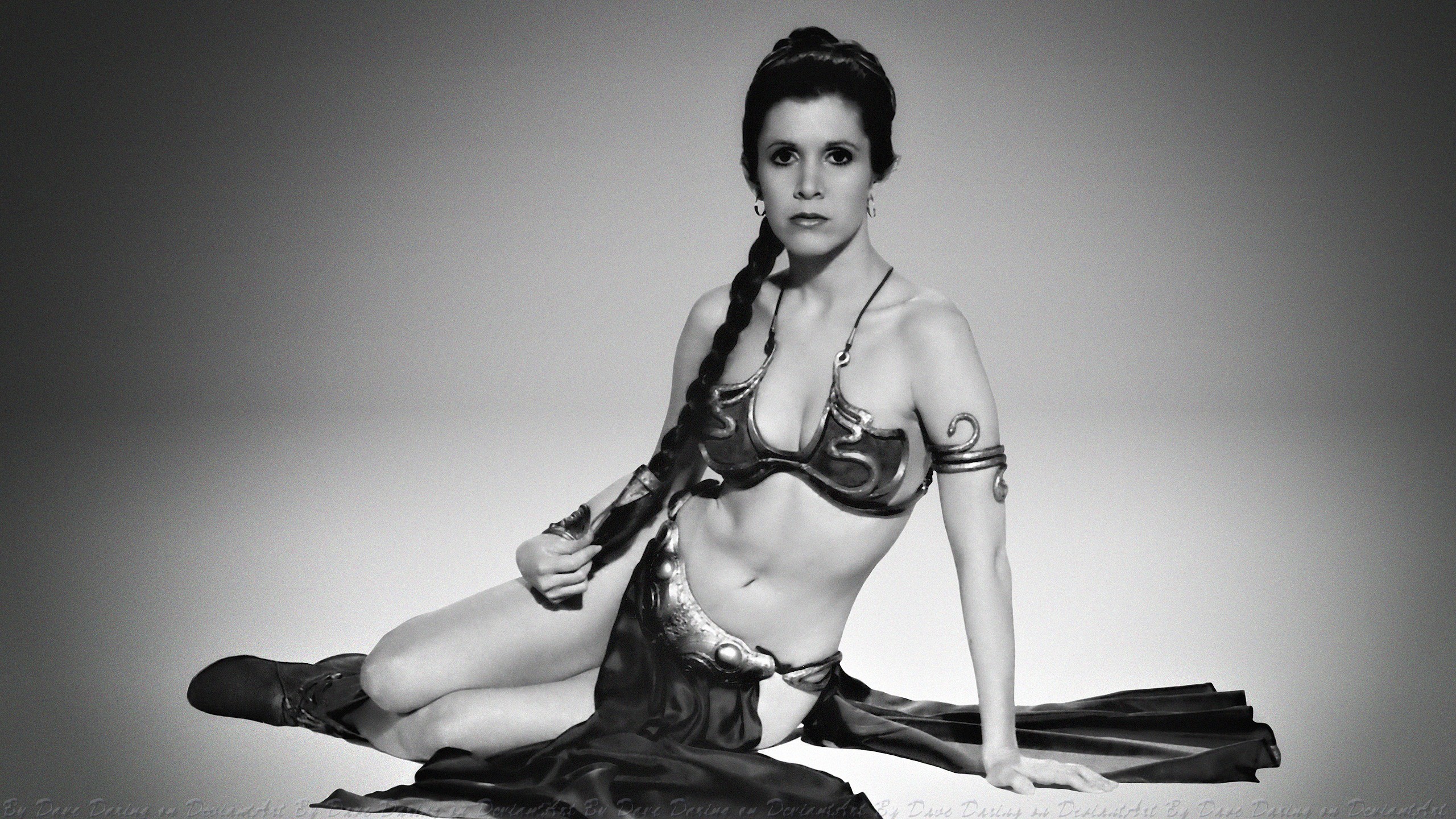 Carrie Fisher 2560x1440