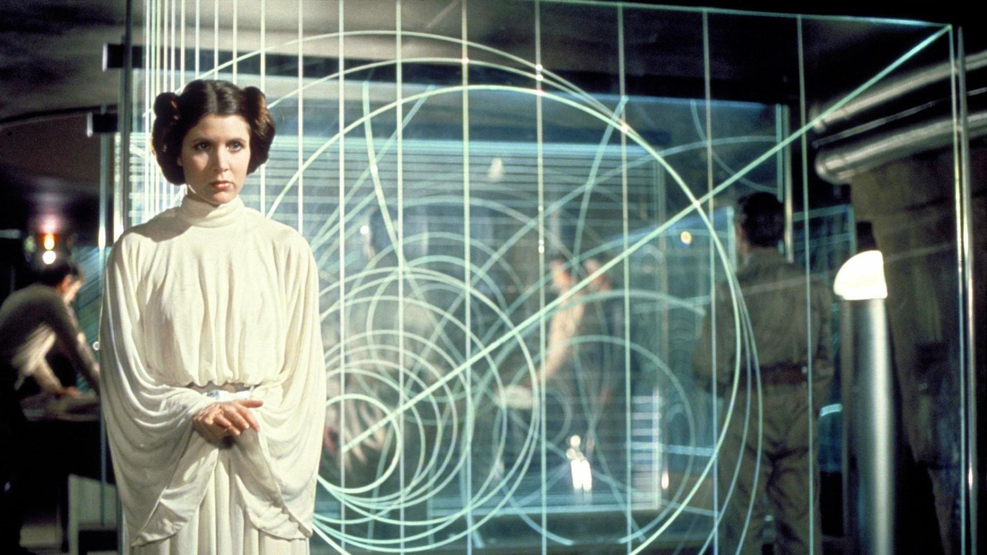 1920x1080 Movies Star Wars Leia Organa Carrie Fisher Wallpaper And Background Jpg 344 Kb 1920x1080