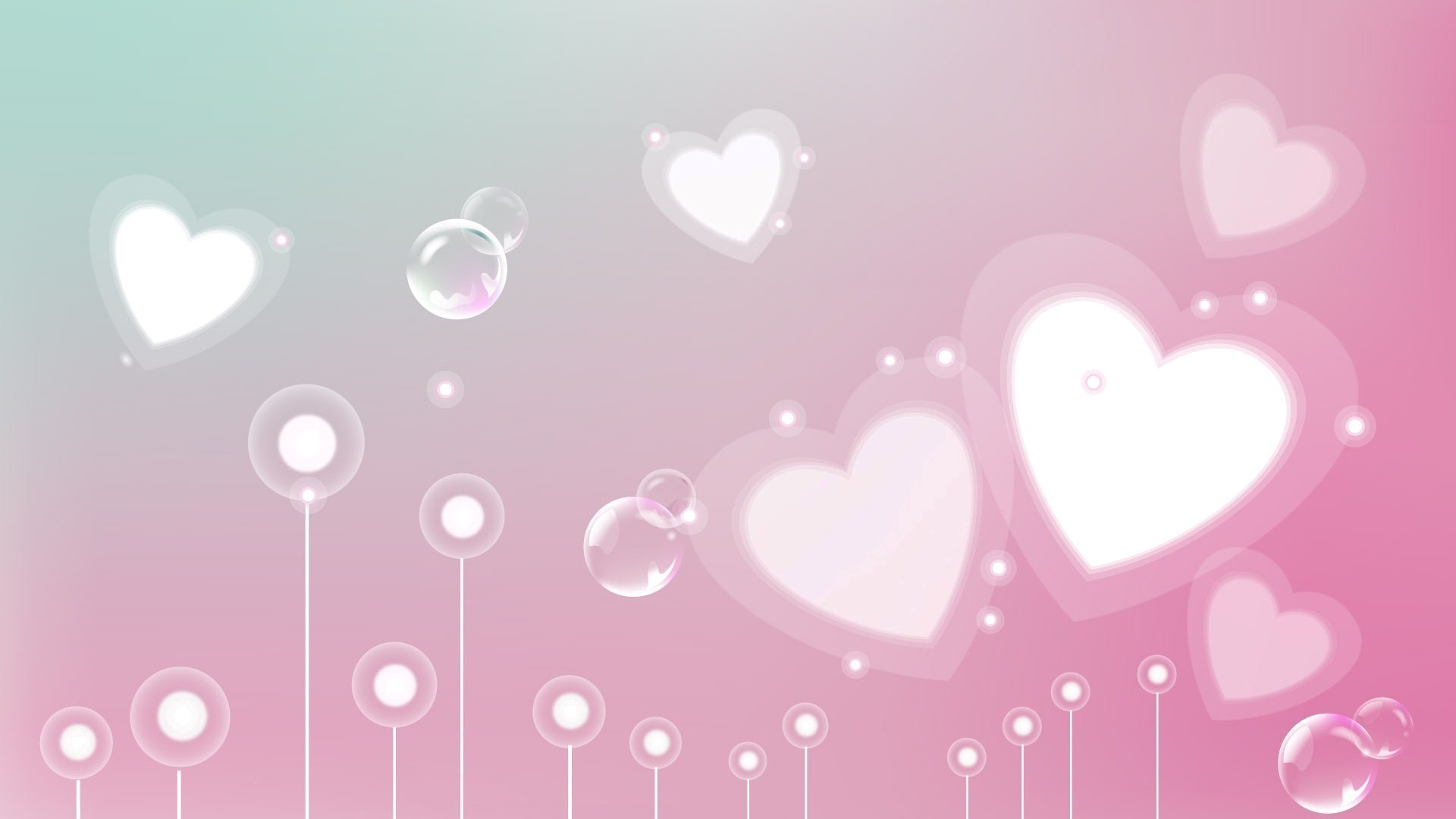 Background Growing Hearts Images There Valentine Wallpaer Wallpaper Wallpapers 1920x1080