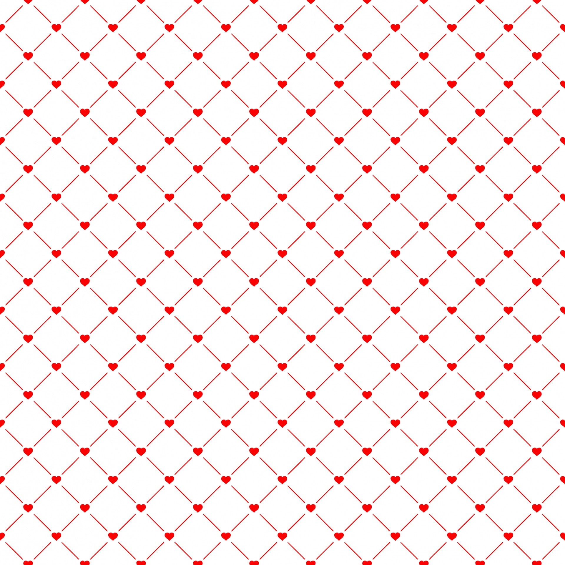 Hearts Wallpaper Pattern Background 1920x1920