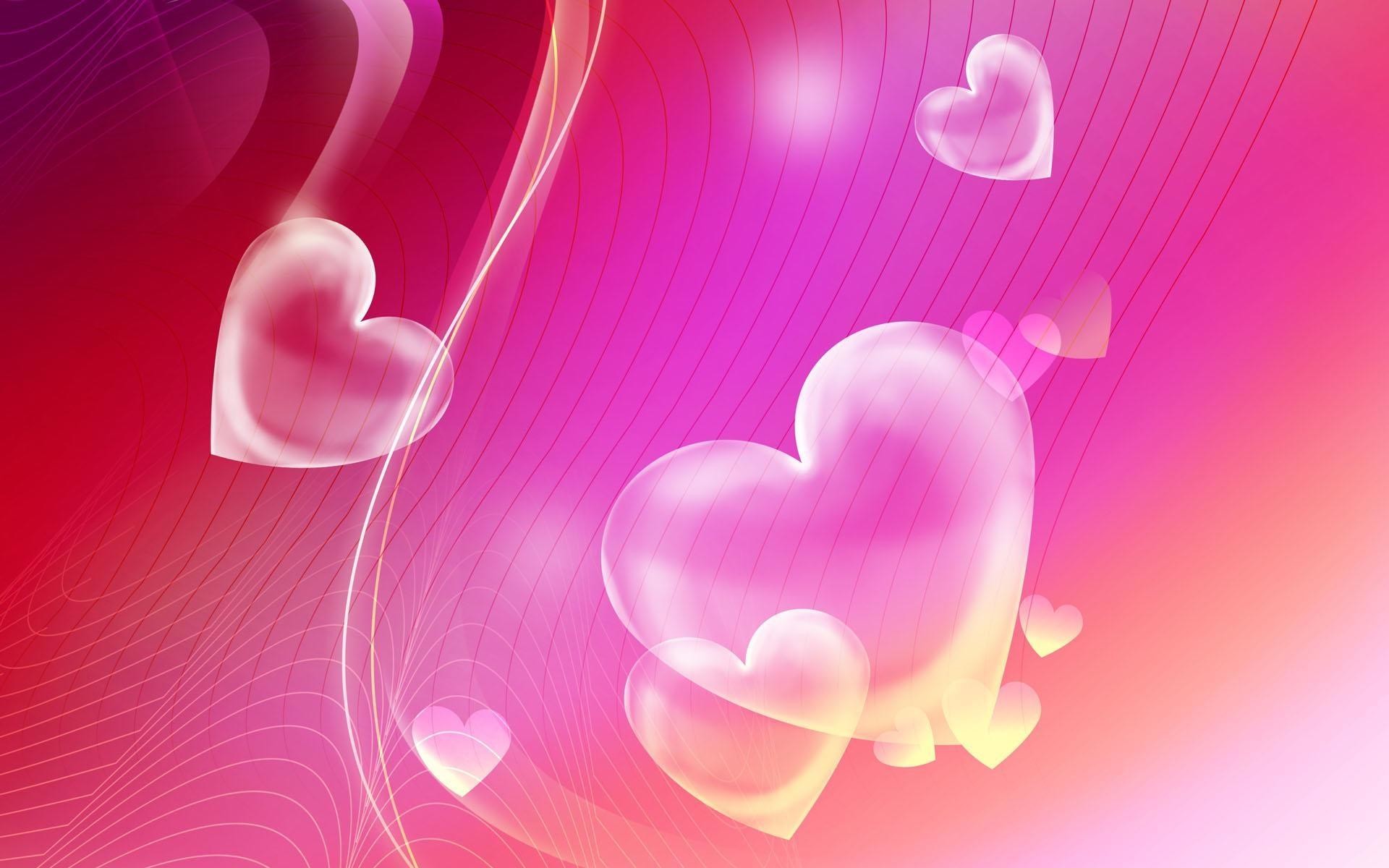 Pink Hearts Backgrounds 3855 1920x1200