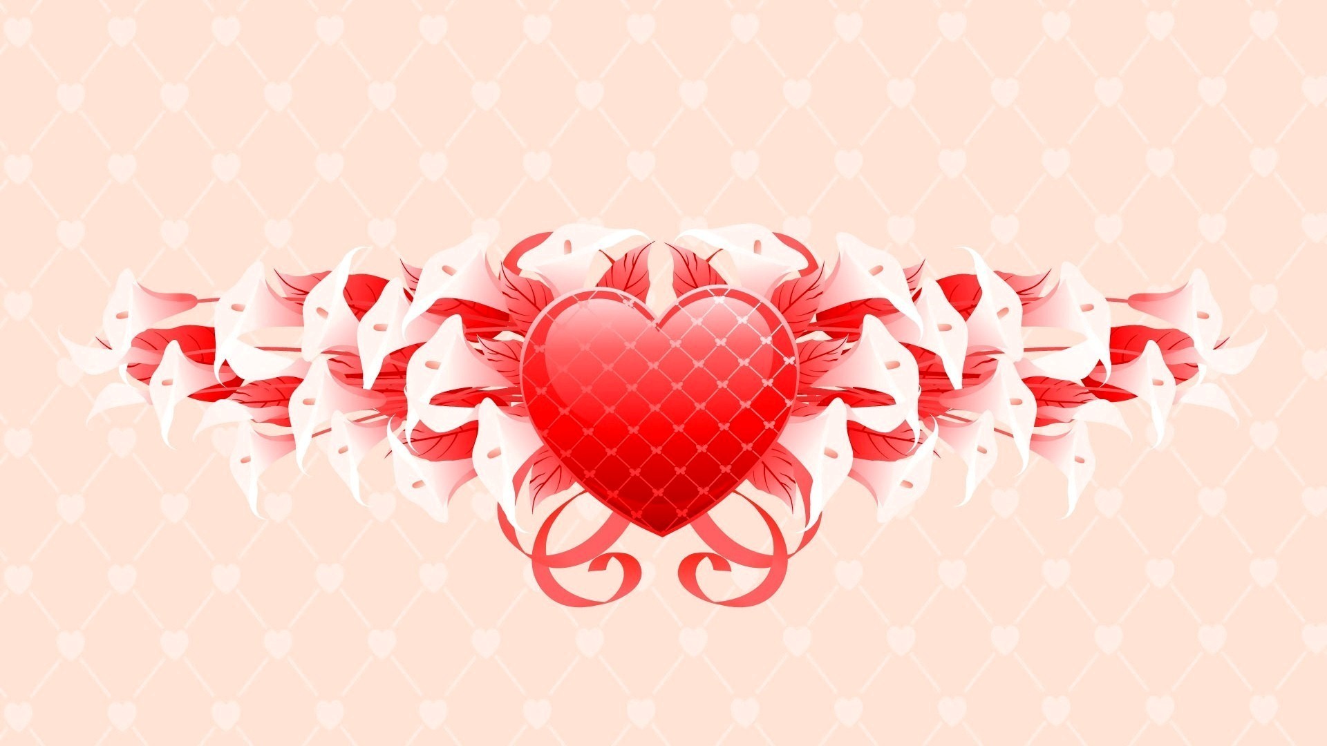 Full Size Of Coloring Page Delightful Red Heart Wallpaper Cute 3d Hearts Hd Coloring Page 1920x1080
