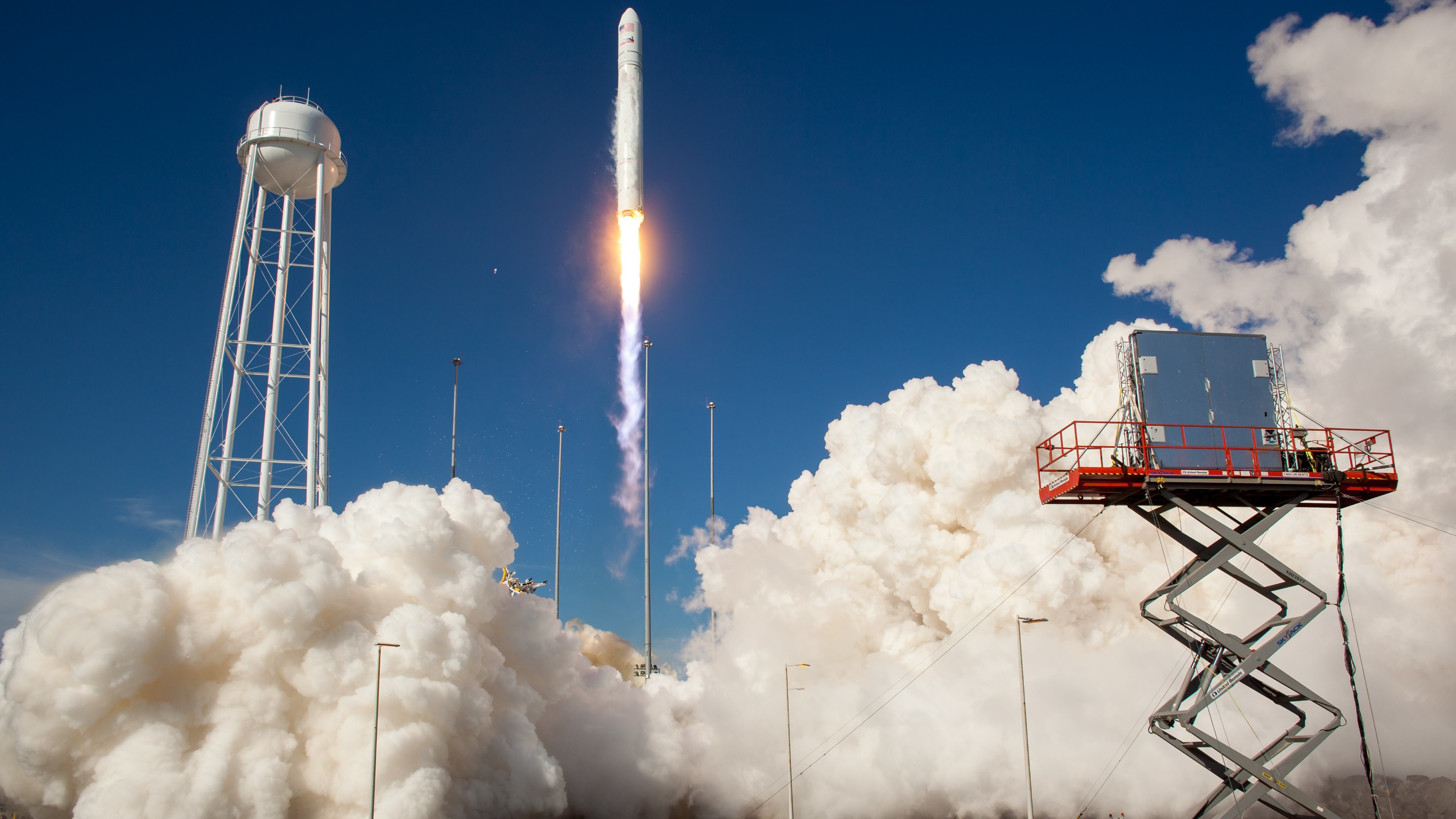 Antares Rocket Test Launch Uhd 3840x2160