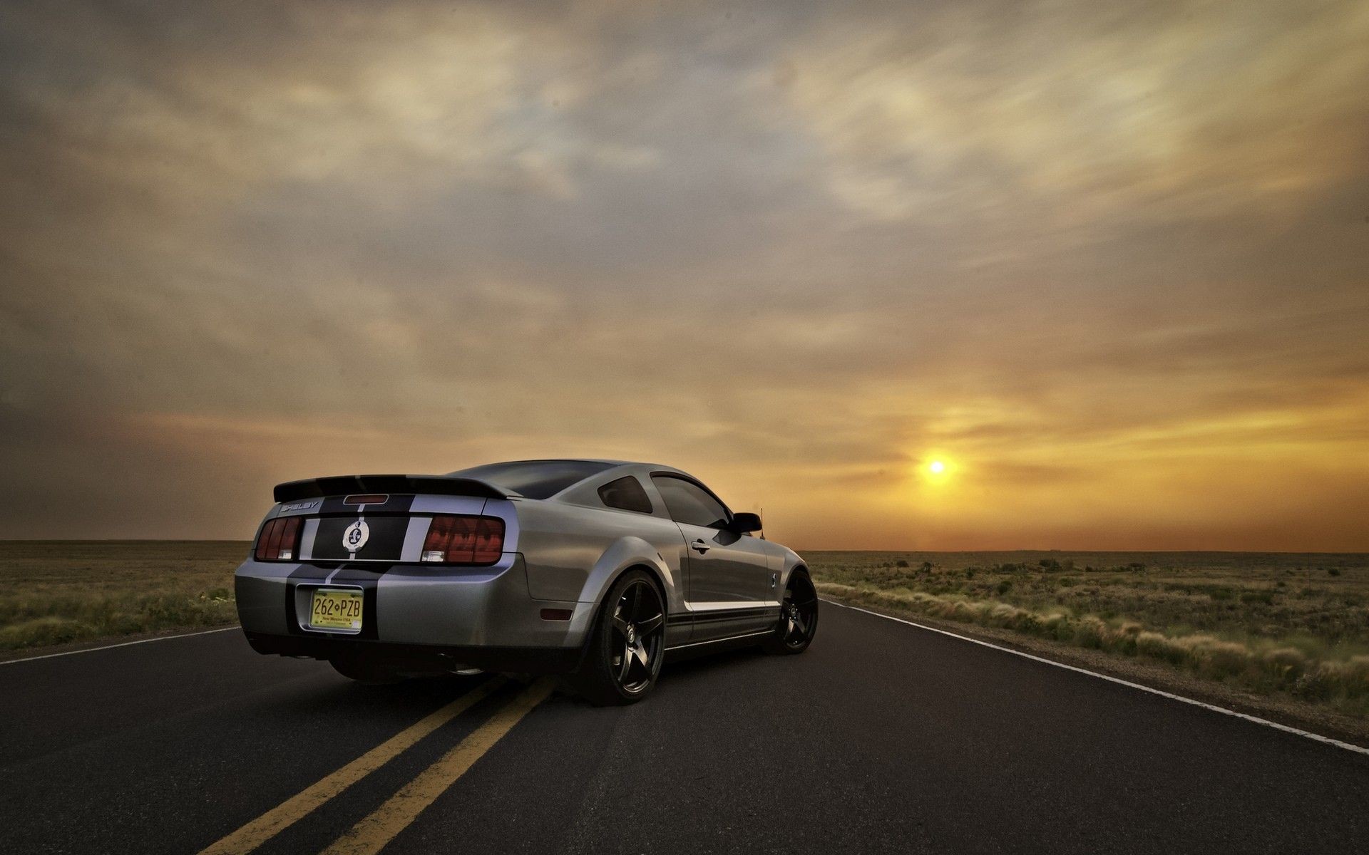 Wallpapers Route 66 Mustang 1920x1200