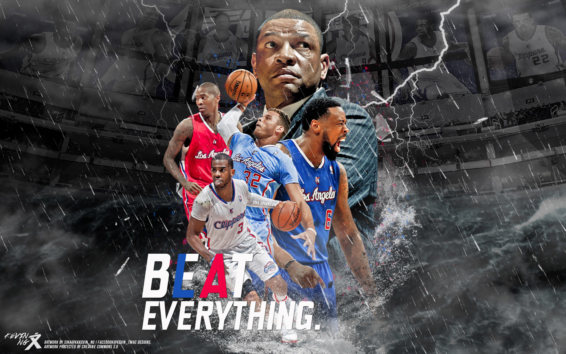 Los Angeles Clippers 2014 Wallpaper 1920x1200