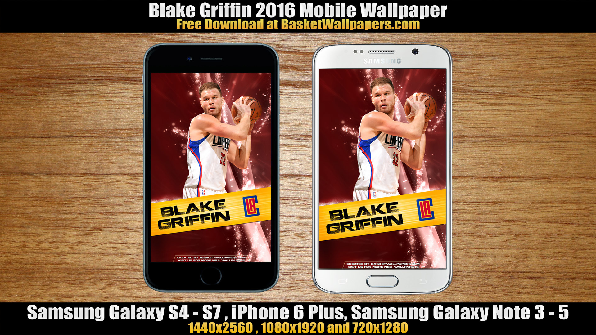 Blake Griffin Los Angeles Clippers 2022 Mobile Wallpaper 1920x1080
