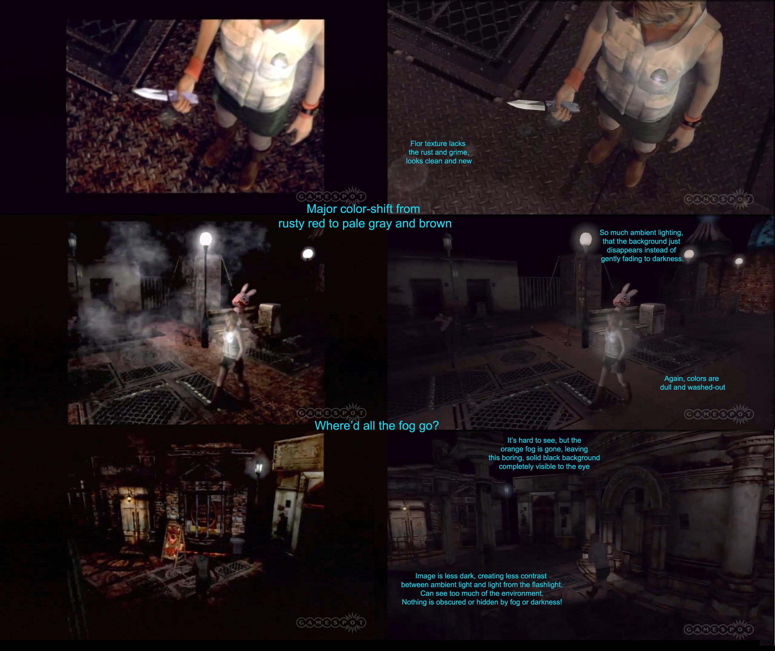 Silent Hill Hd Collection Lack Of Detail In Silent Hill 3 2560x2150
