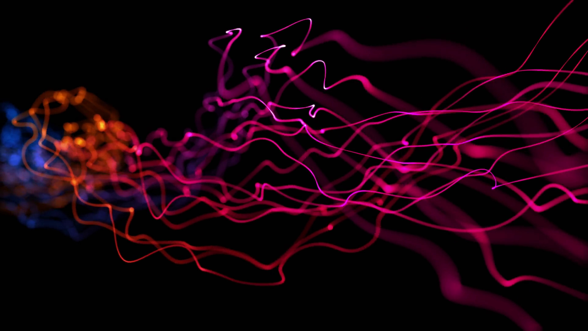 Colorful Fiber Strings Motion Background 4k Ultra Hd Pink Purple Orange Blue Motion Background Storyblocks Video 1920x1080