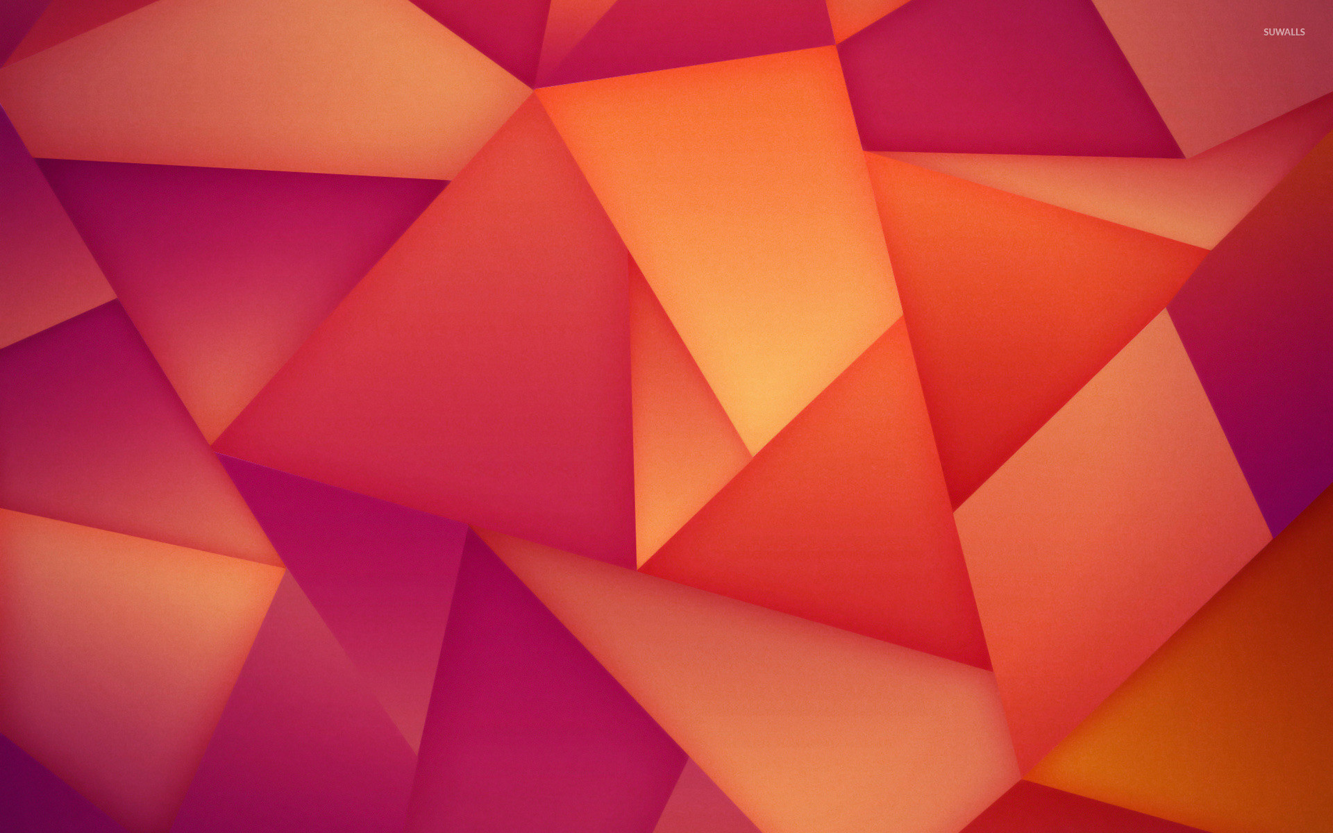Orange And Purple Polygons Wallpaper Abstract Wallpapers 25819 1280x800 1920x1200