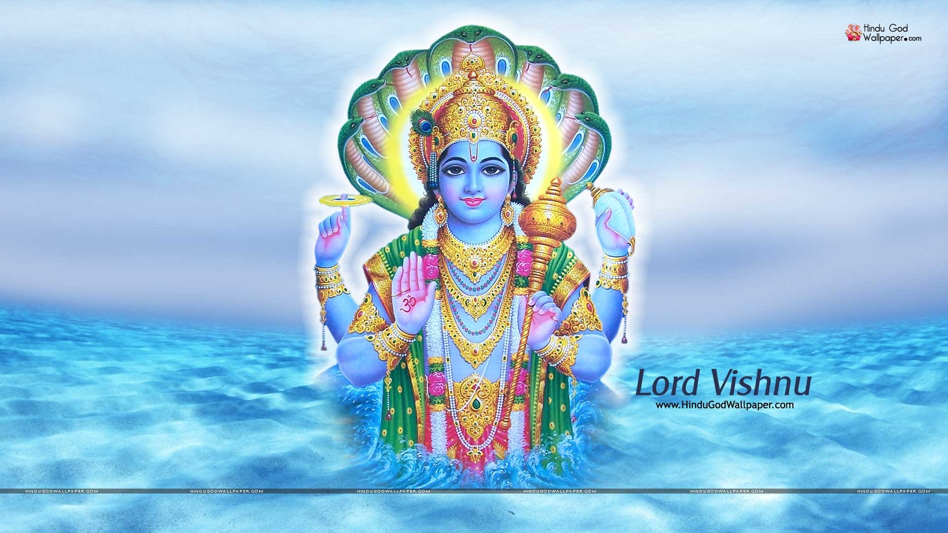 Lord Vishnu Wallpaper Full Size 1920x1080