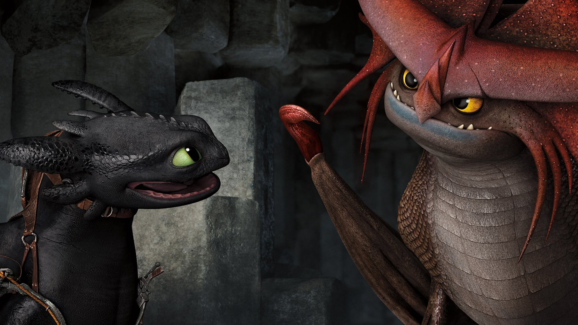 Toothless And Stormcutter How To Train Your Dragon 2 1920x1080