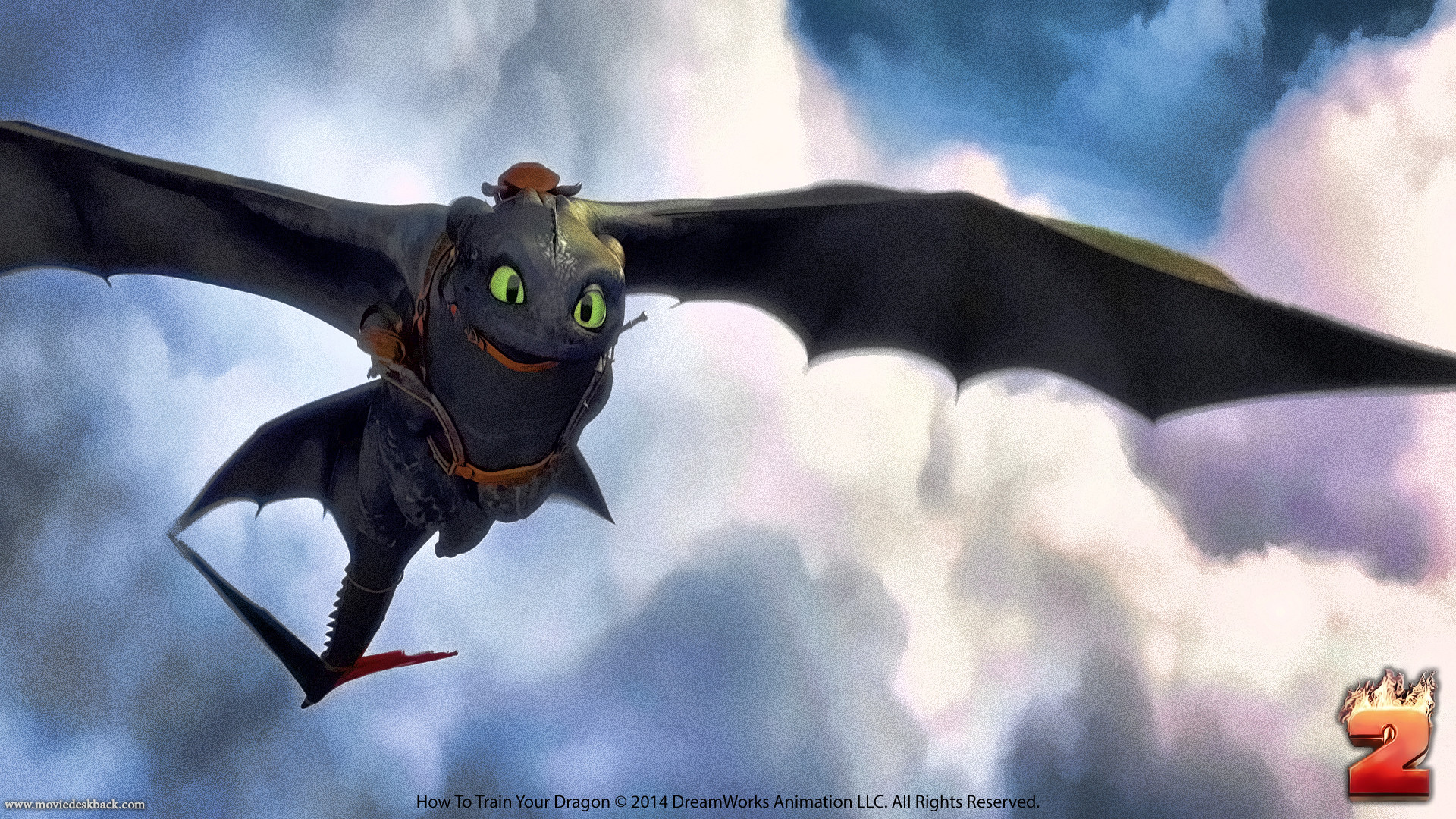 Wallpaper How To Train Your Dragon 2 Movie 1920x1080
