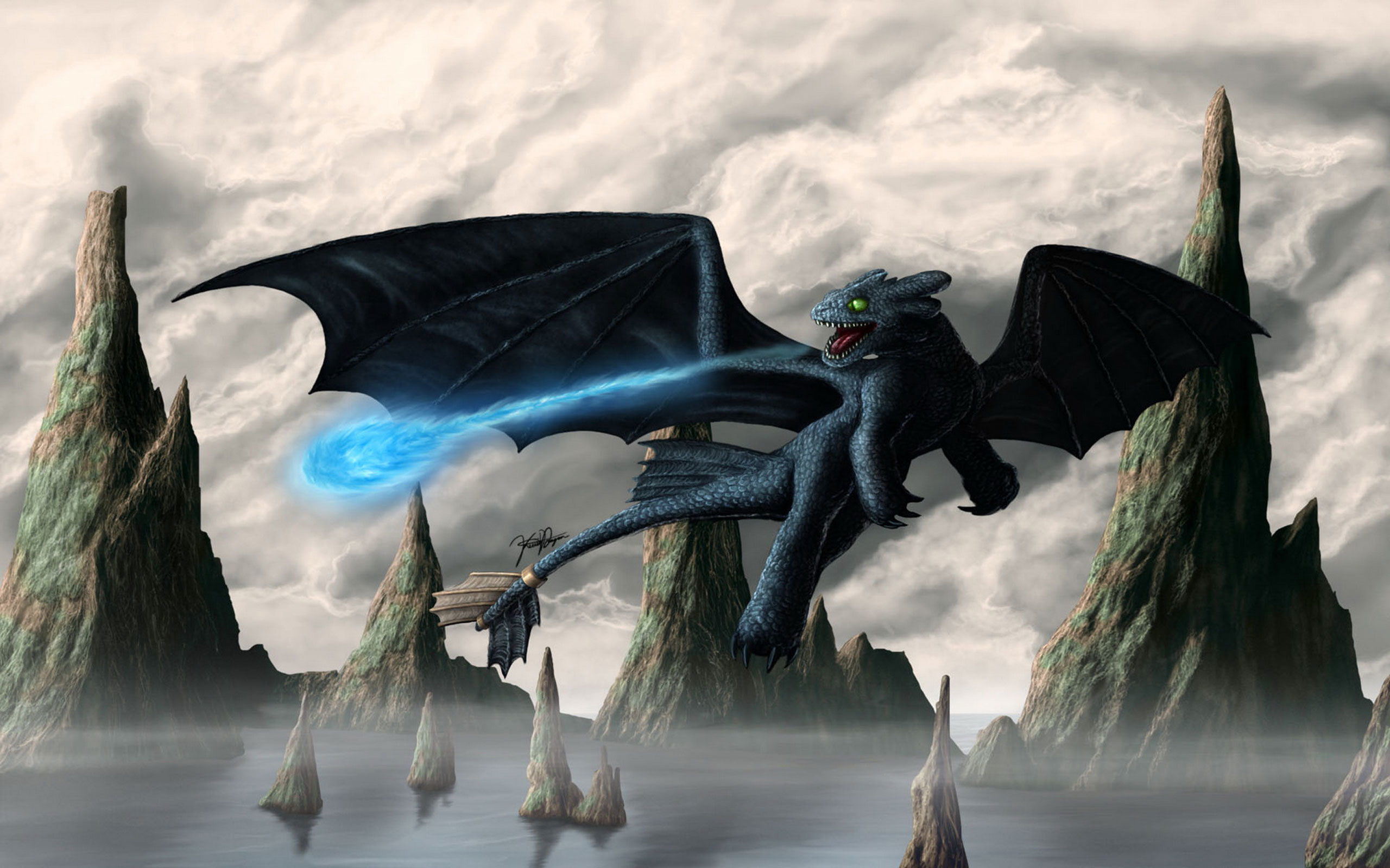 Movie How To Train Your Dragon Toothless How To Train Your Dragon Wallpaper 2560x1600