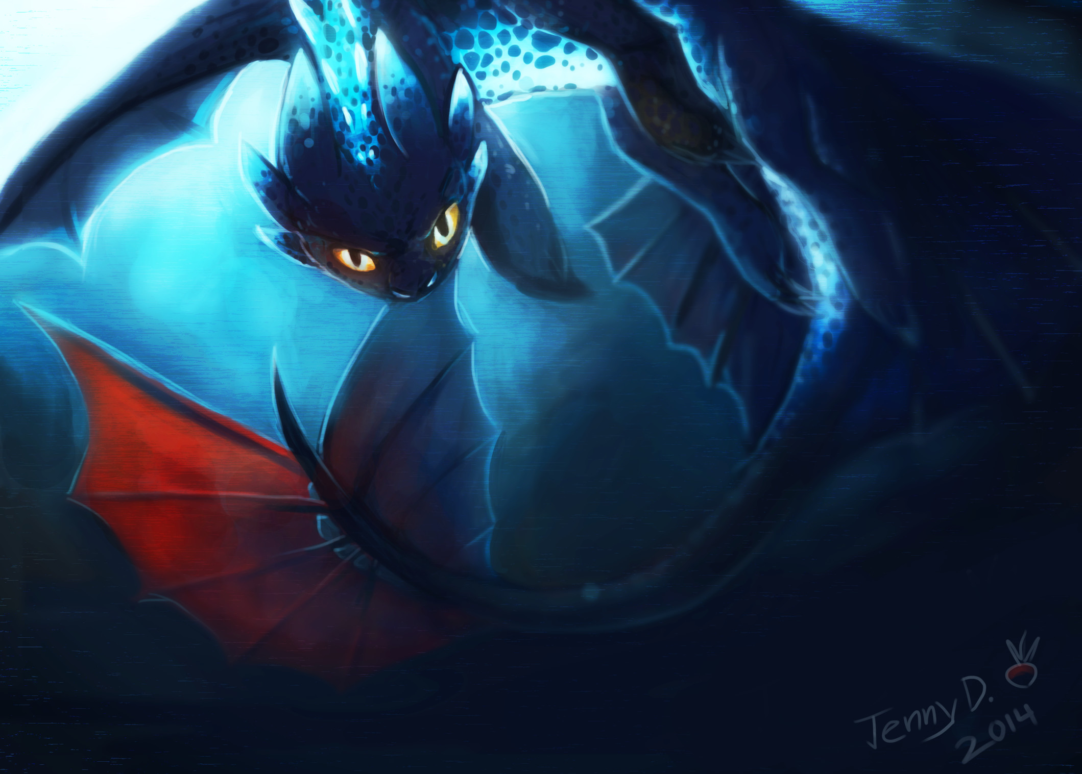 How To Train Your Dragon Toothless Night Fury 2119x1517